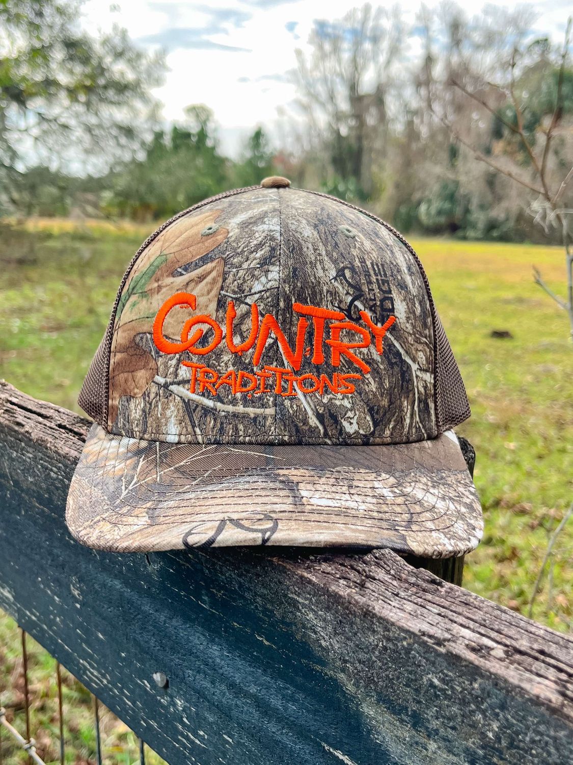 Standard Logo Stitched Realtree Camo Hat