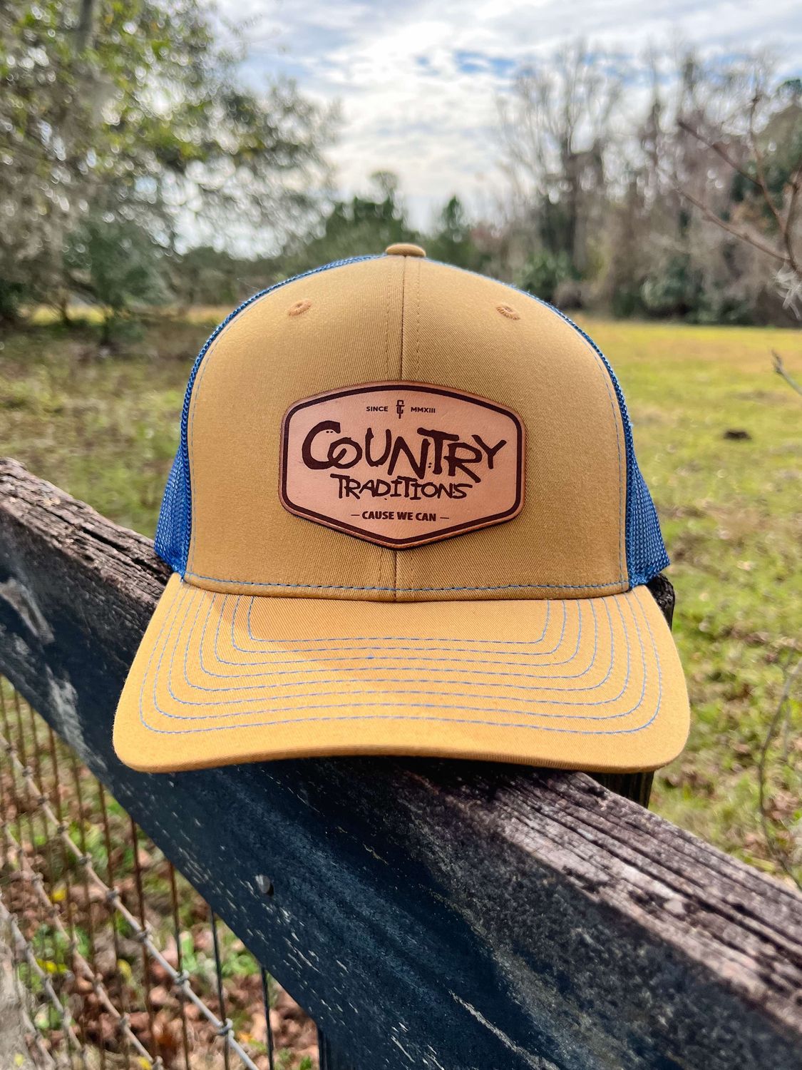 Stadium Logo Patch Biscuit/True Blue Hat