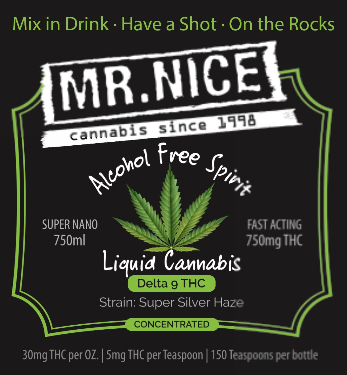 Liquid Cannabis - THC: 375ml