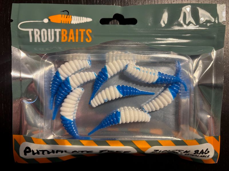 Troutbaits Tocino ULFC Weiß Blau
