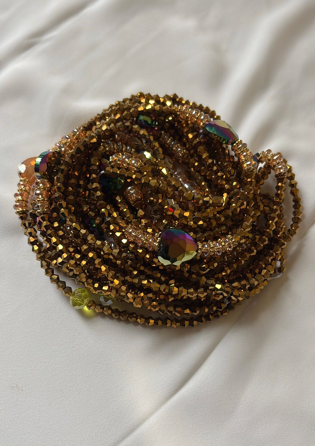 Bronze Aura Waist Beads