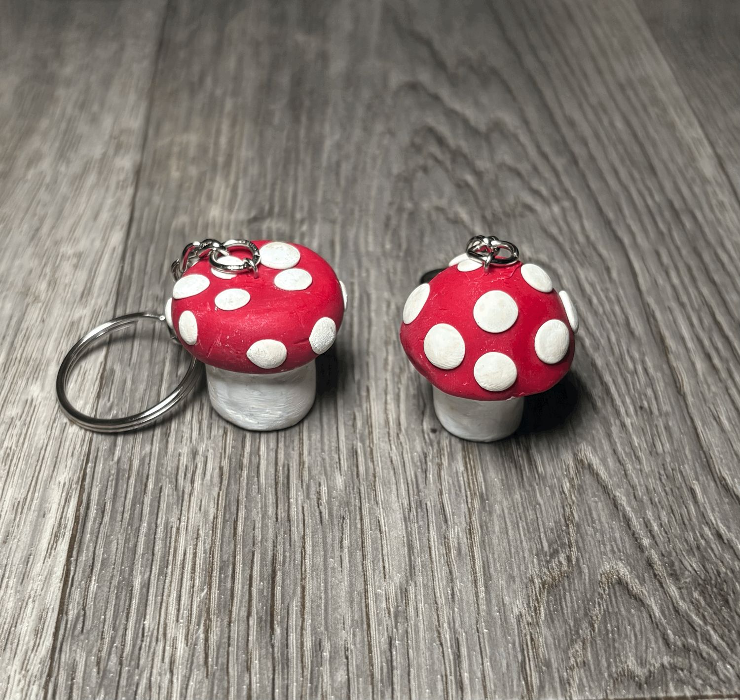 Mushroom Keychain