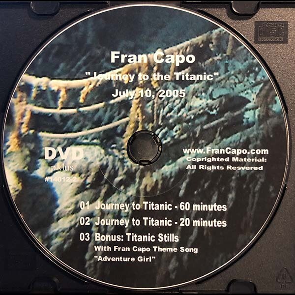 Fran's Titanic DVD
