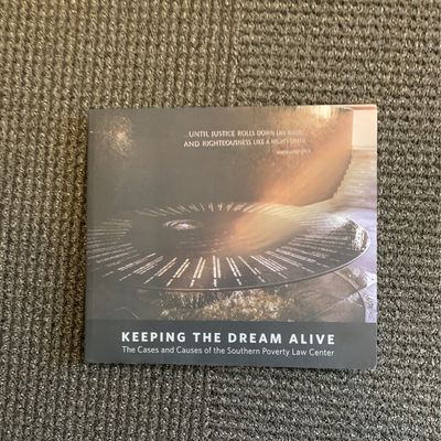 Keeping the Dream Alive: Cases &amp; Causes of The Southern Poverty Law Center by Booth Gunter; 2014. Softcover.