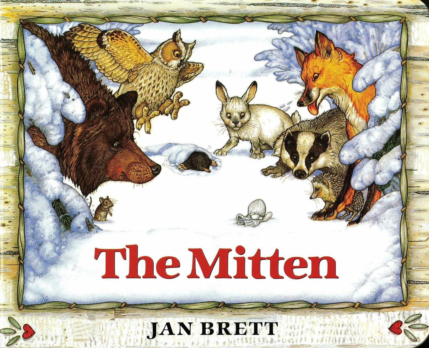 Mitten, The by Jan Brett; 1989. Hardcover (Ch-PIC)