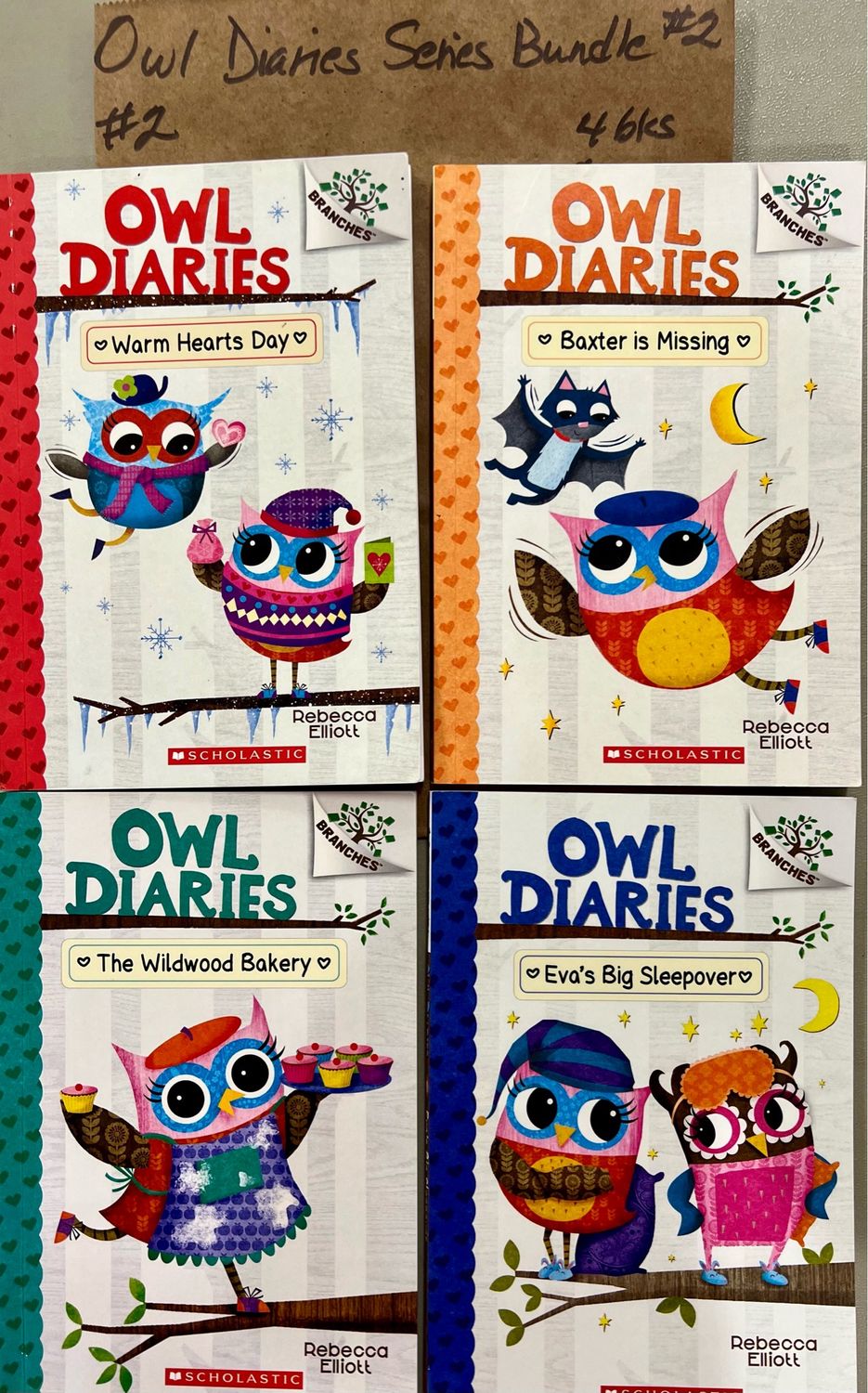 Owl Diaries Series Bundle #2 by Rebecca Elliott. Softcover  (Ch-FIC)
