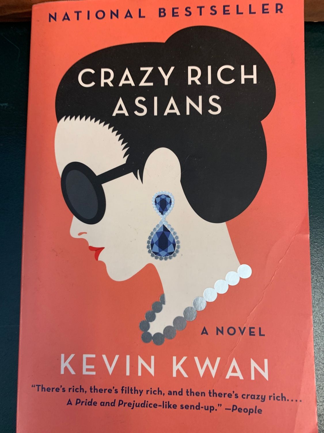 Crazy Rich Asians (Crazy Rich Asians #1) by Kevin Kwan. 2013. Softcover.