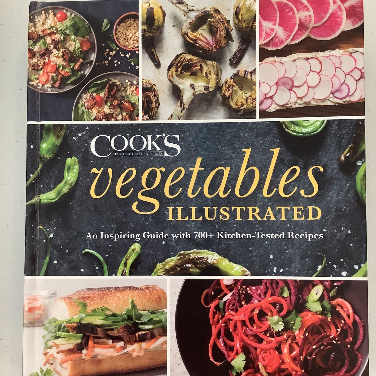 Vegetables Illustrated by the Editors At Americaâ€™s Test Kitchen; 2019. Hardcover.