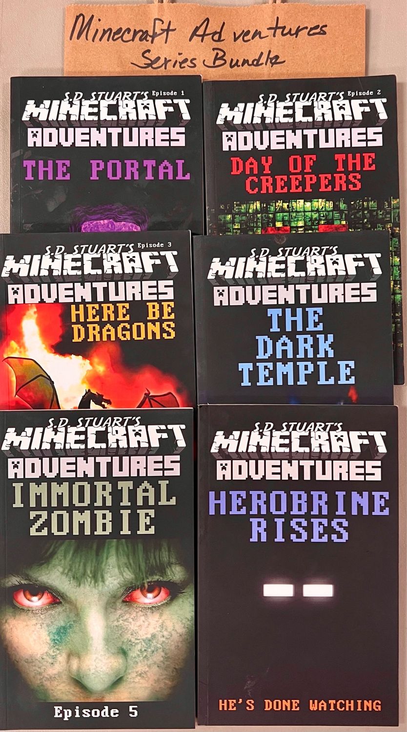 Minecraft Adventures Series Bundle by S. D. Stuart. Softcover (Ch-FIC)