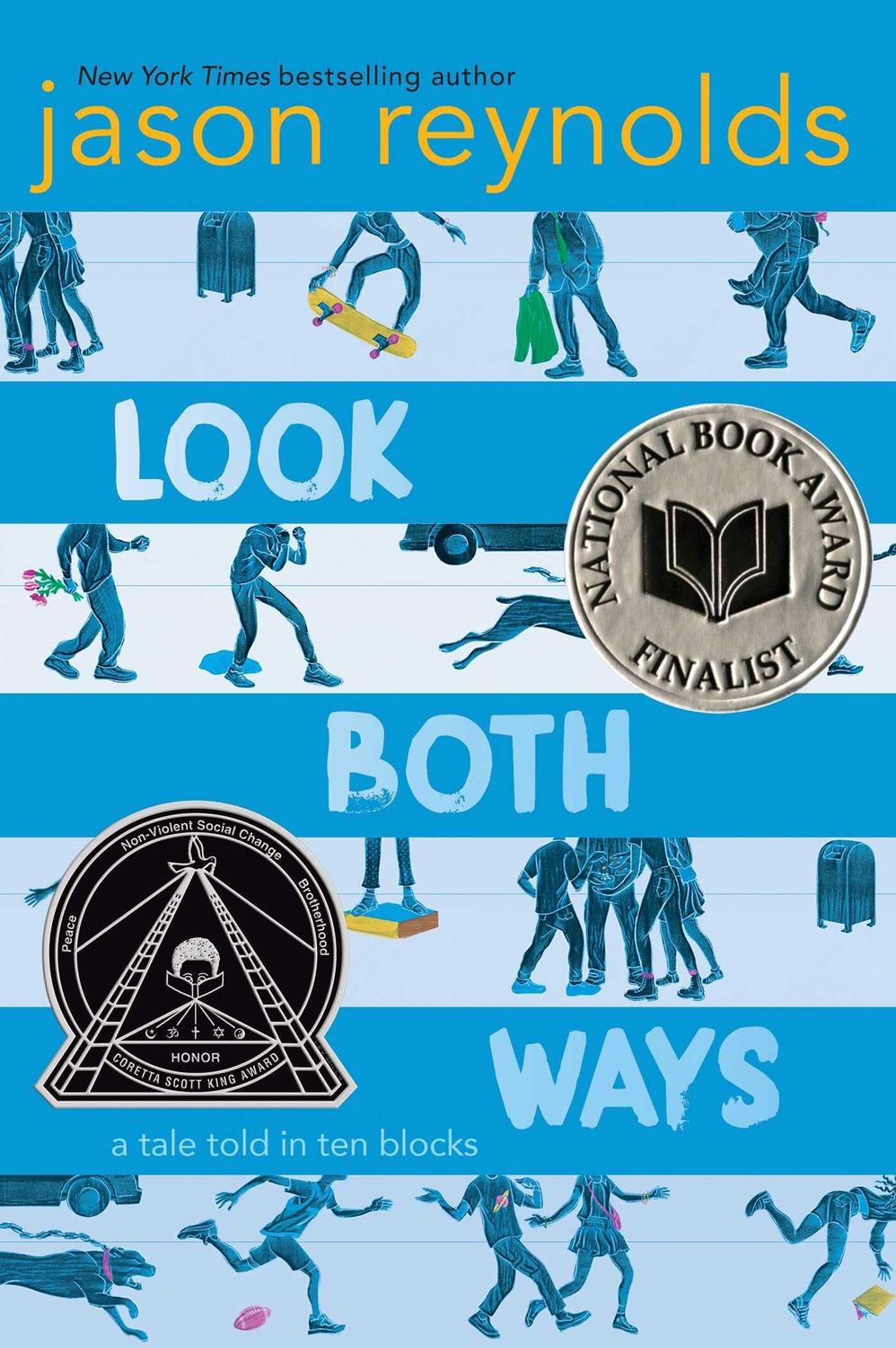Look Both Ways: a Tale Told in Ten Blocks by Jason Reynolds. 2019. Hardcover (Ch-FIC)