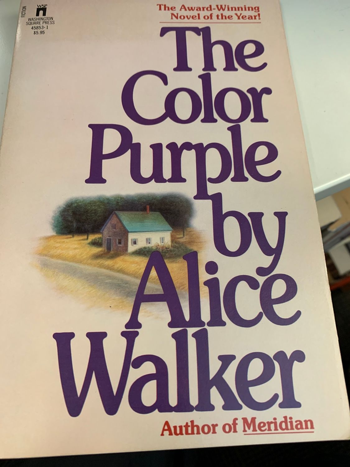 Color Purple, The by Alice Walker. 1982. Softcover.