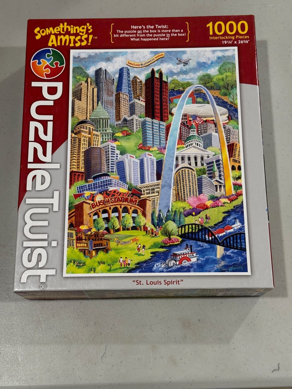 Puzzle - St. Louis Spirit. Puzzle Twist. 1000 pieces.