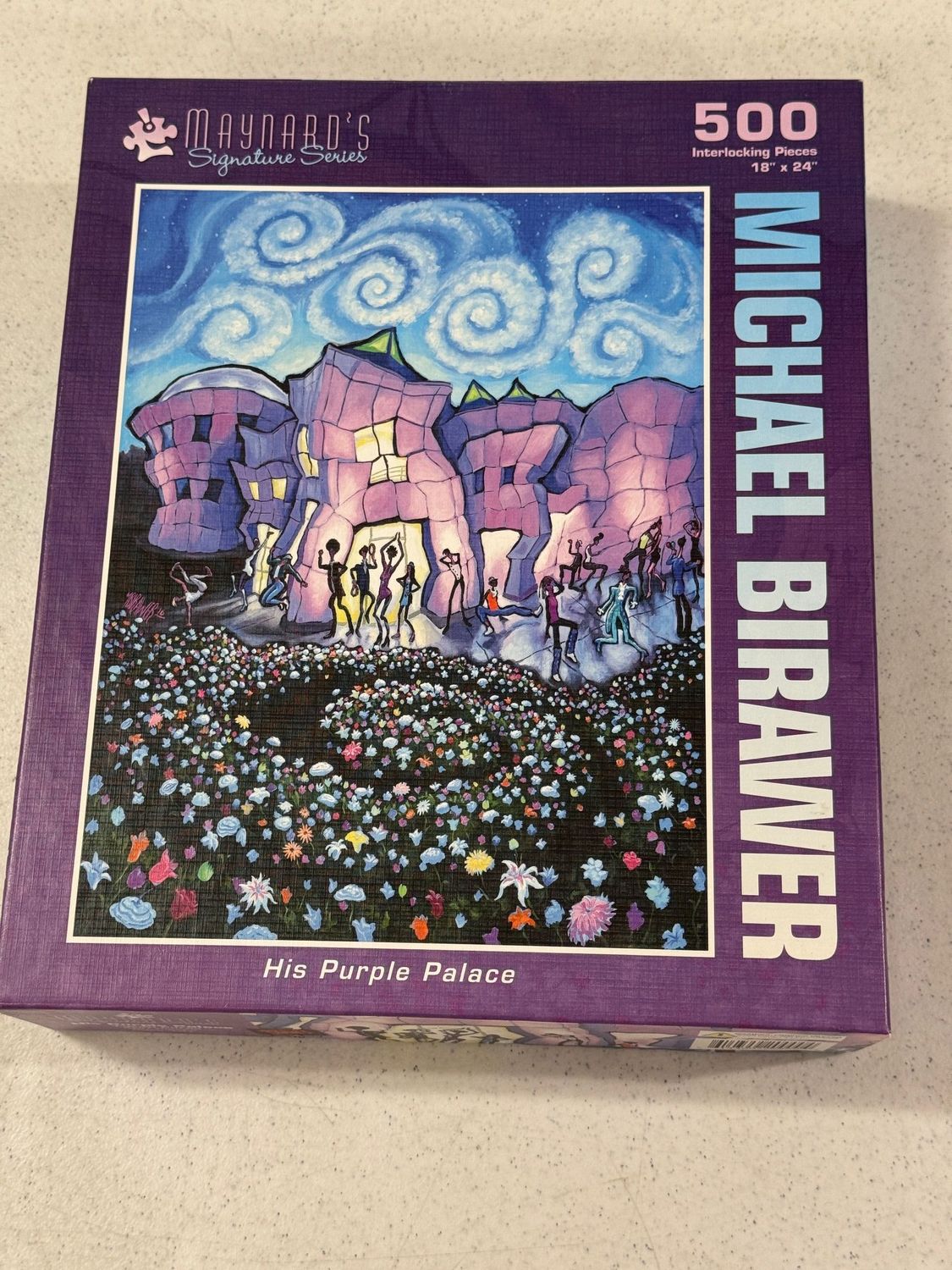 Puzzle - His Purple Palace. Maynard&#39;s. 500 pieces.
