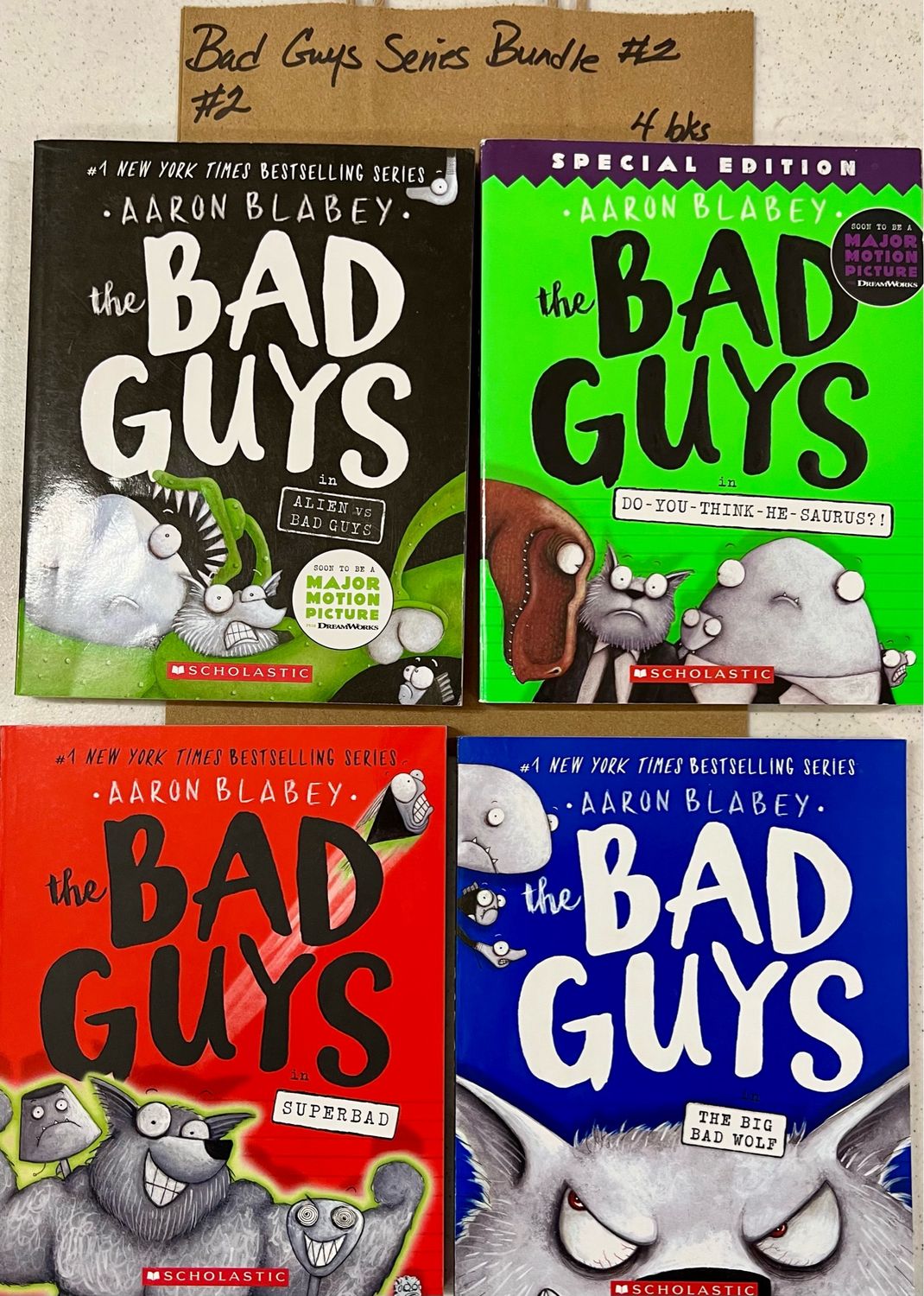 Bad Guys Series Bundle #2 by Aaron Blabey. Softcover (Ch-FIC)