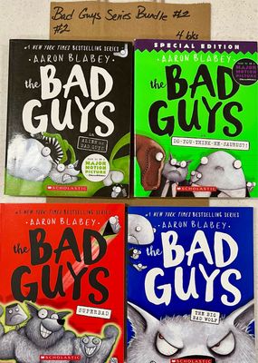 Bad Guys Series Bundle #2 by Aaron Blabey. Softcover (Ch-FIC)