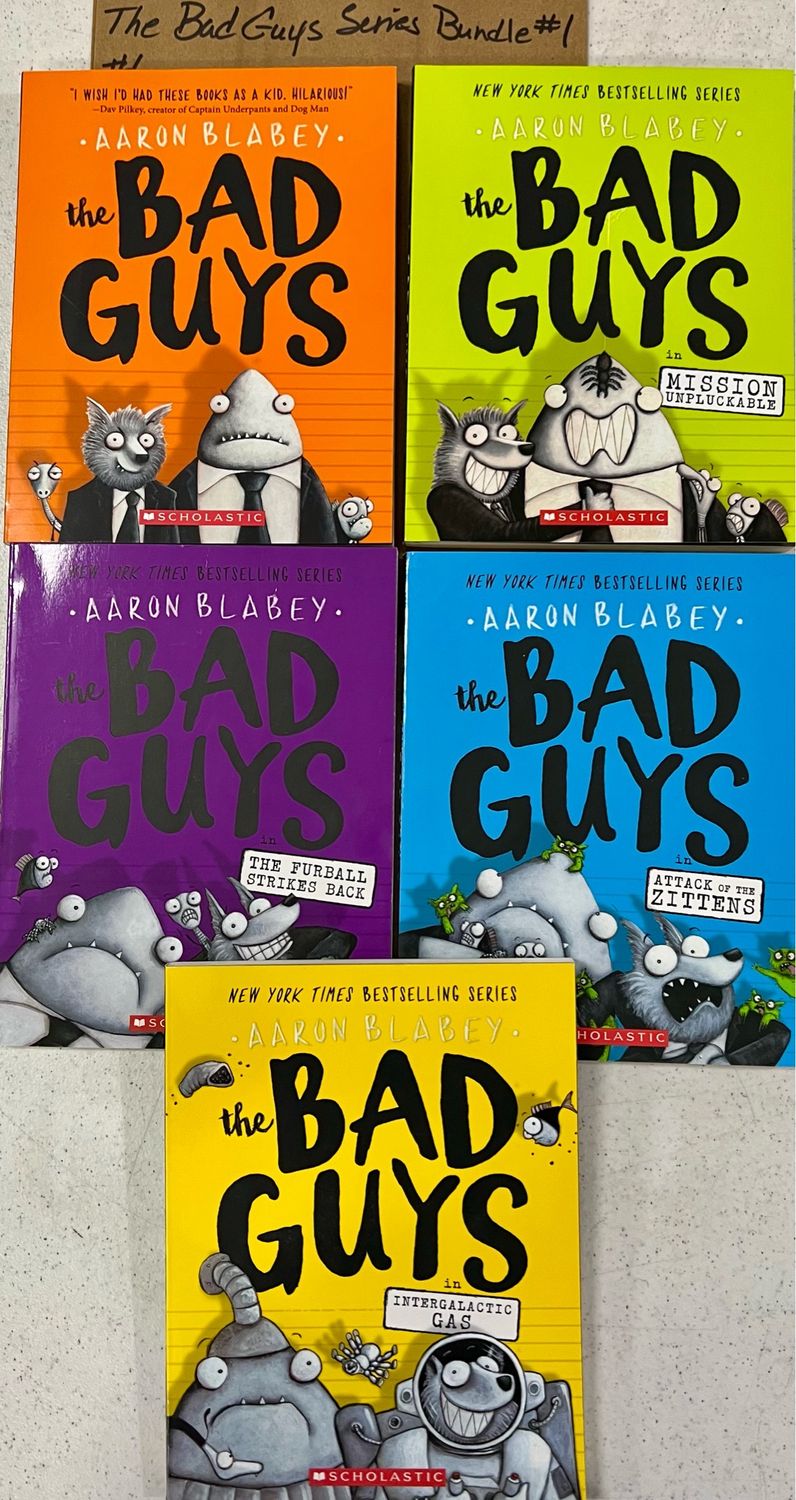 Bad Guys Series Bundle #1 by Aaron Blabey. Softcover (Ch-FIC)