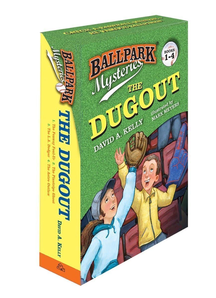 Ballpark Mysteries: The Dugout boxed set (books 1-4) by David a. Kelly. Softcover Boxed Set (Ch-FIC)