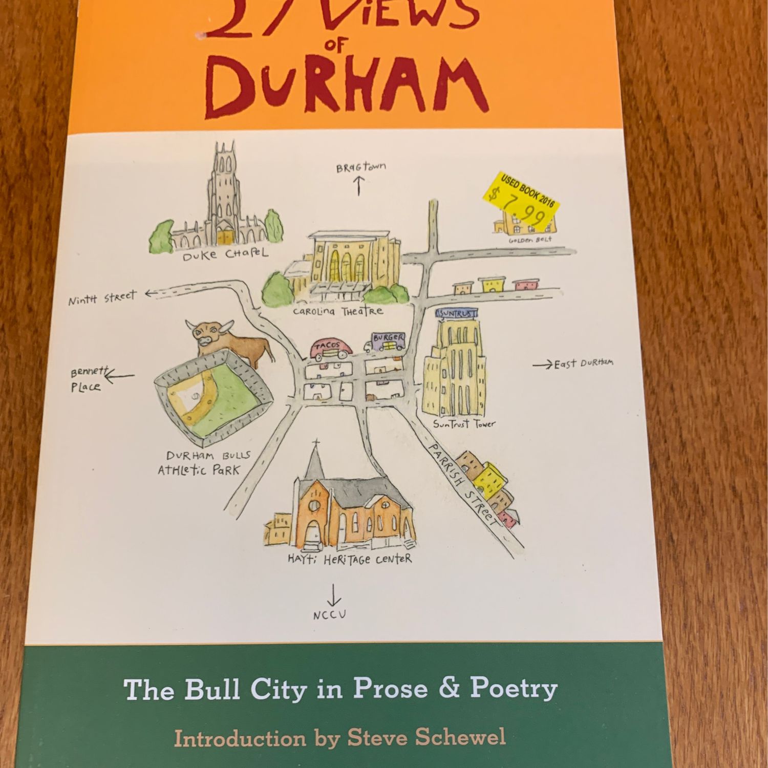 27 Views of Durham: The Bull City in Prose &amp; Poetry by Steve Schewel (Introduction); 2012. Softcover. (CO-NC)