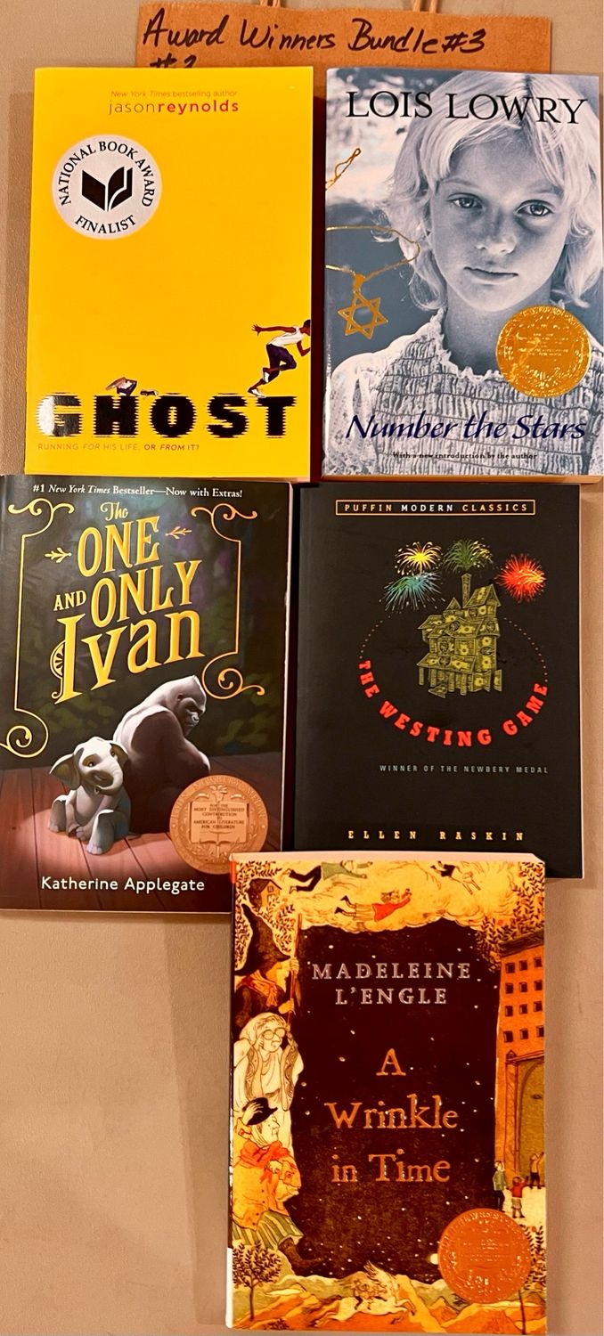 Award Winners Bundle #3 Softcover (Ch-FIC) Newbery Medal and National Book Award