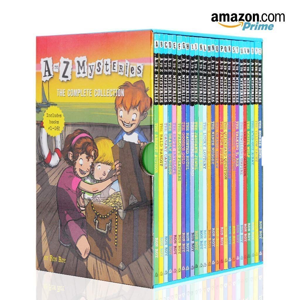 A to Z Mysteries Boxed Set: Every Mystery from A to Z! by Ron Roy and John Steven Gurney . Softcover. 2023 Boxed Set (Ch-FIC)
