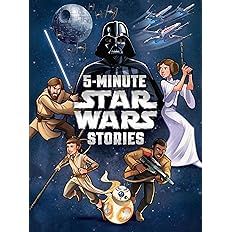 5-minute Star Wars Stories by Rebecca L. Schmidt, Brooke Dworkin, Trey King, Calliope Glass, Andy Schmidt, Elizabeth Schaefer (Adaptor); 2017. Hardcover. (Ch-FIC)