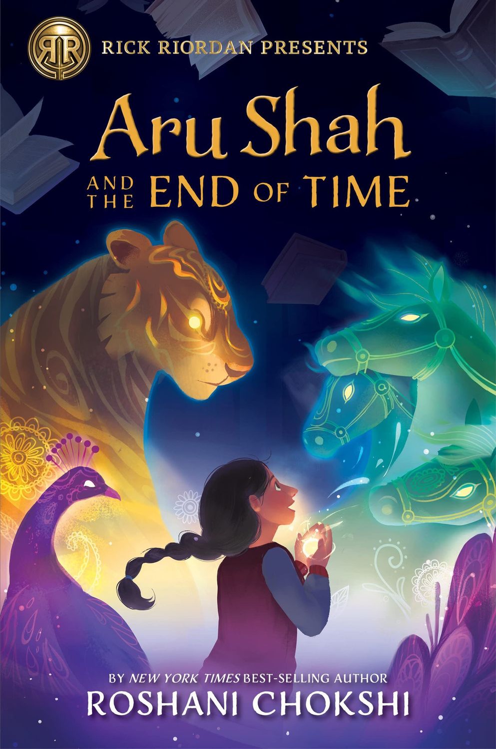 Aru Shah and the End of Time by Roshani Chokshi. (A Pandava Novel #1) 2018. Hardcover (Ch-FIC)