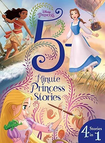 5-Minute Princess Stories by Disney Books. 2019. Hardcover (Ch-FIC)