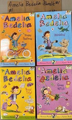 Amelia Bedelia Chapter Book Bundle #1 by Herman Parish and Lynne Avril. Softcover (Ch-FIC)