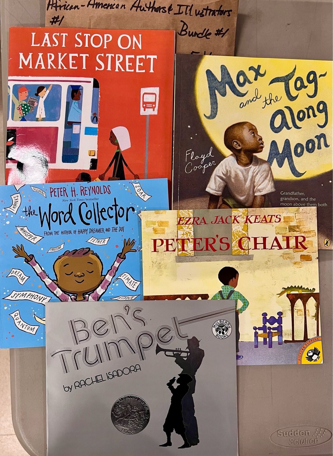 African-American Authors &amp; Illustrators Bundle #1 Softcover (Ch-PIC)