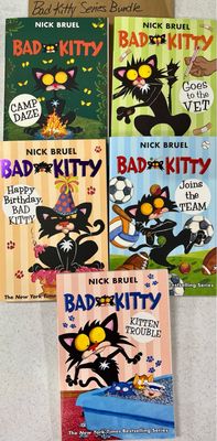 Bad Kitty Series Bundle by Nick Bruel. Softcover (Ch-FIC)
