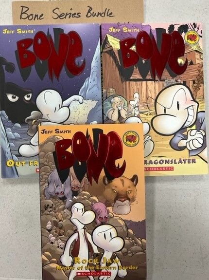Bone Series Bundle #2  by Jeff Smith. Graphic Novel Softcover (Ch-FIC)