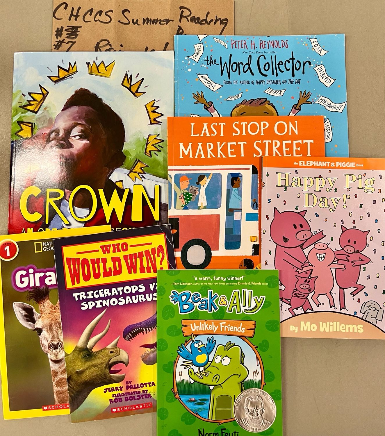 CHCCS Summer Reading List Bundle #7 Rising gr K-1 Bundle. Softcover  (Ch-FIC)