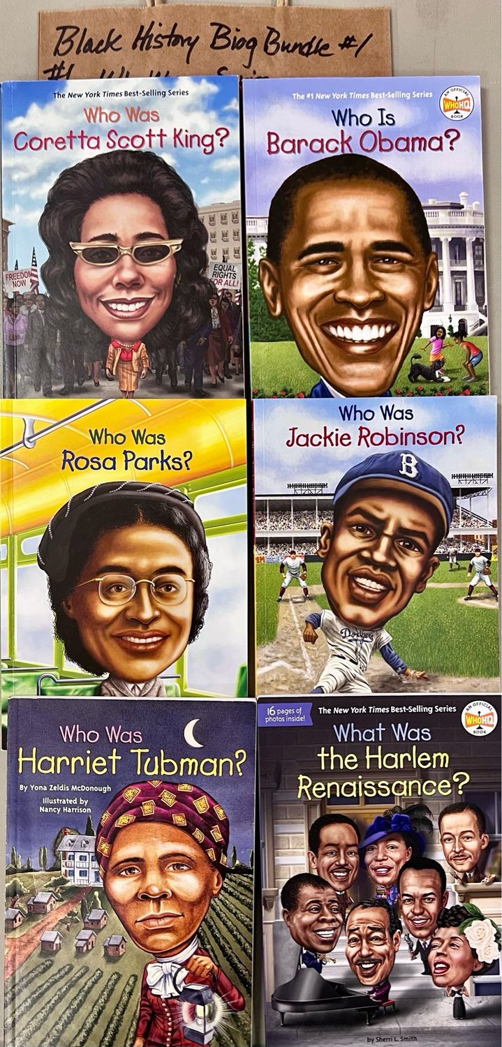 Black History Biography Bundle #1  Who Was...Series Softcover