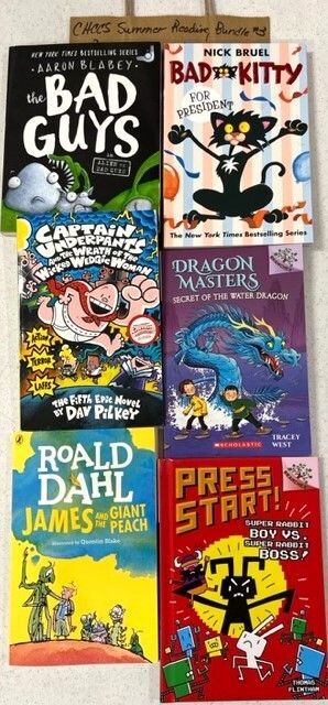 CHCCS Summer Reading List Bundle #3. Rising gr 2-3. Softcover  (Ch-FIC)