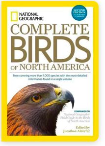 National Geographic Complete Birds of North America: Companion to the National Geographic Field Guide to the Birds of North America by Jonathan Alderfer (Editor); 2006. Hardcover.