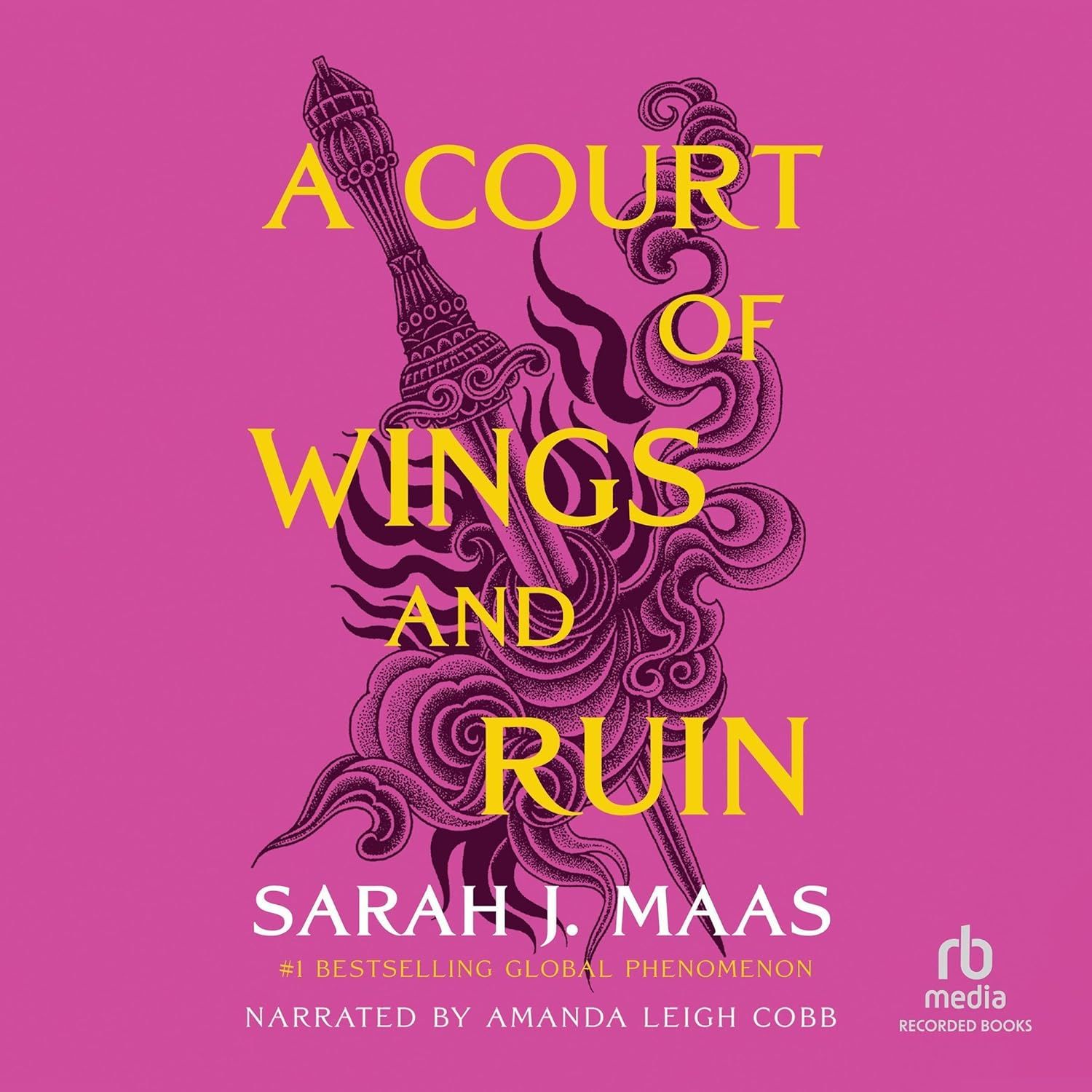 Court of Wings and Ruin (A Court of Thorns and Roses) by Sarah J. Maas; 2017. Softcover (YA)