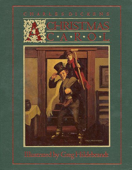 Christmas Carol, A by Charles Dickens. Illustrated by Greg Hildebrandt. 1843/1983. Hardcover. (Special Edition) (CO)