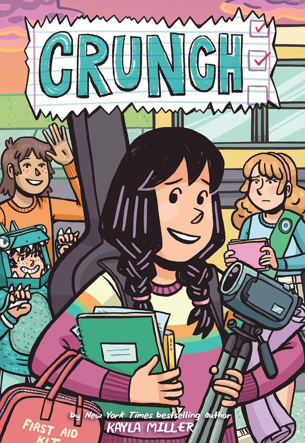 Crunch (A Click Graphic Novel, 5) by Kayla Miller. 2022 Softcover Graphic Novel (Ch-FIC)
