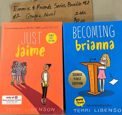Emmie &amp; Friends Series Bundle #2 by Terri Libenson. Graphic Novel Softcover (Ch-FIC)