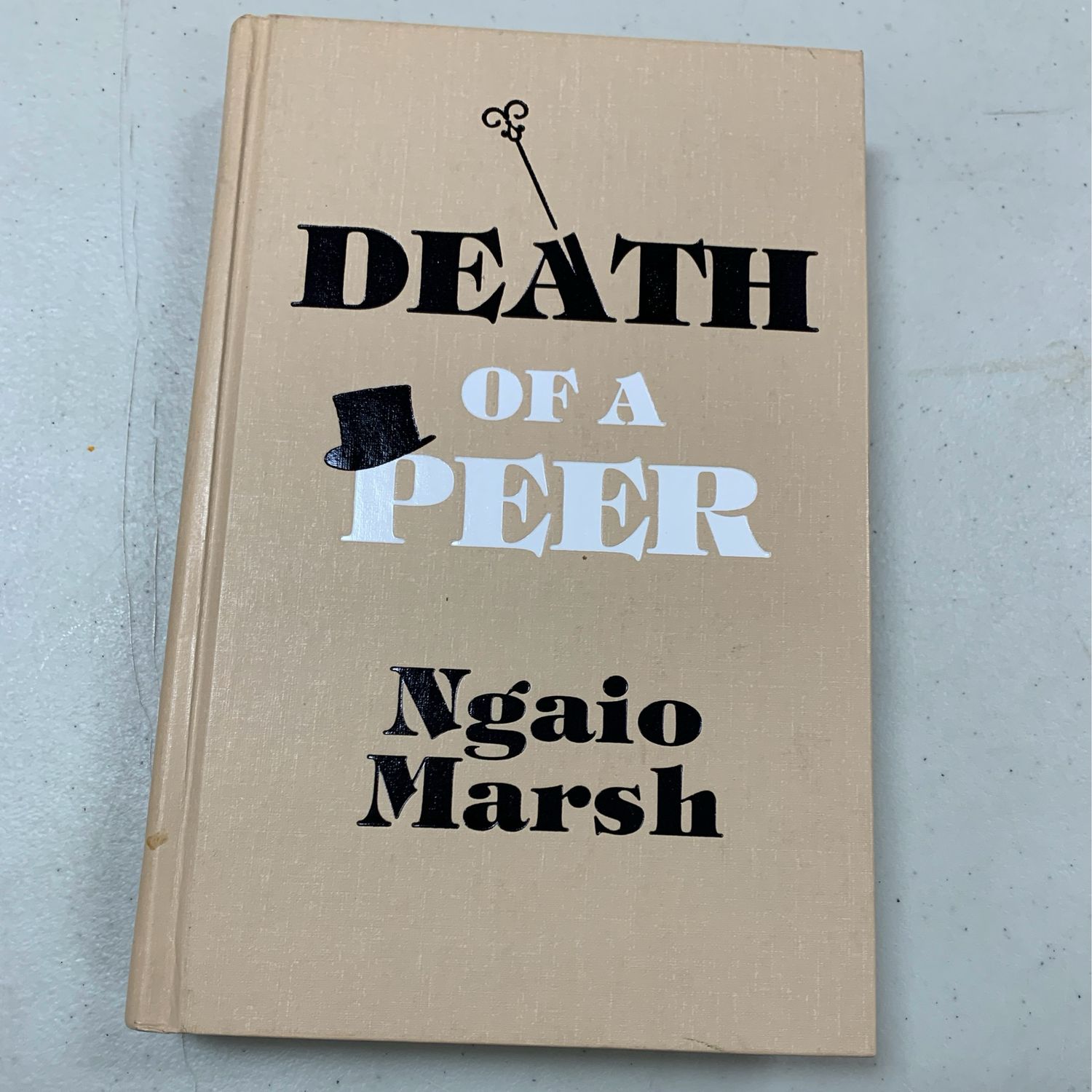 Death of a Peer (Roderick Alleyn #10) by Ngaio Marsh. 1940/2003. Hardcover.