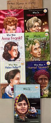 Famous Women In History Bundle #3 (Who Was...Series) Softcover (Ch-NF)