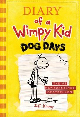 Diary of a Wimpy Kid: Dog Days by Jeff Kinney. 2009 Hardcover (Ch-FIC)