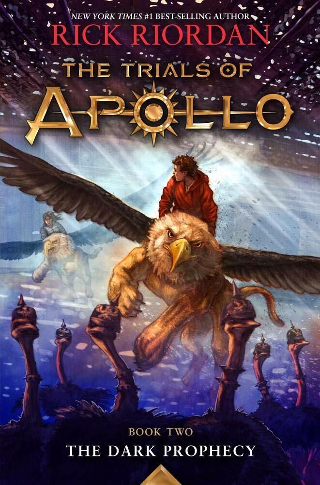 Dark Prophecy, The; (The Trials of Apollo Series #2); by Rick Riordan. 2017 Hardcover (Ch-FIC)