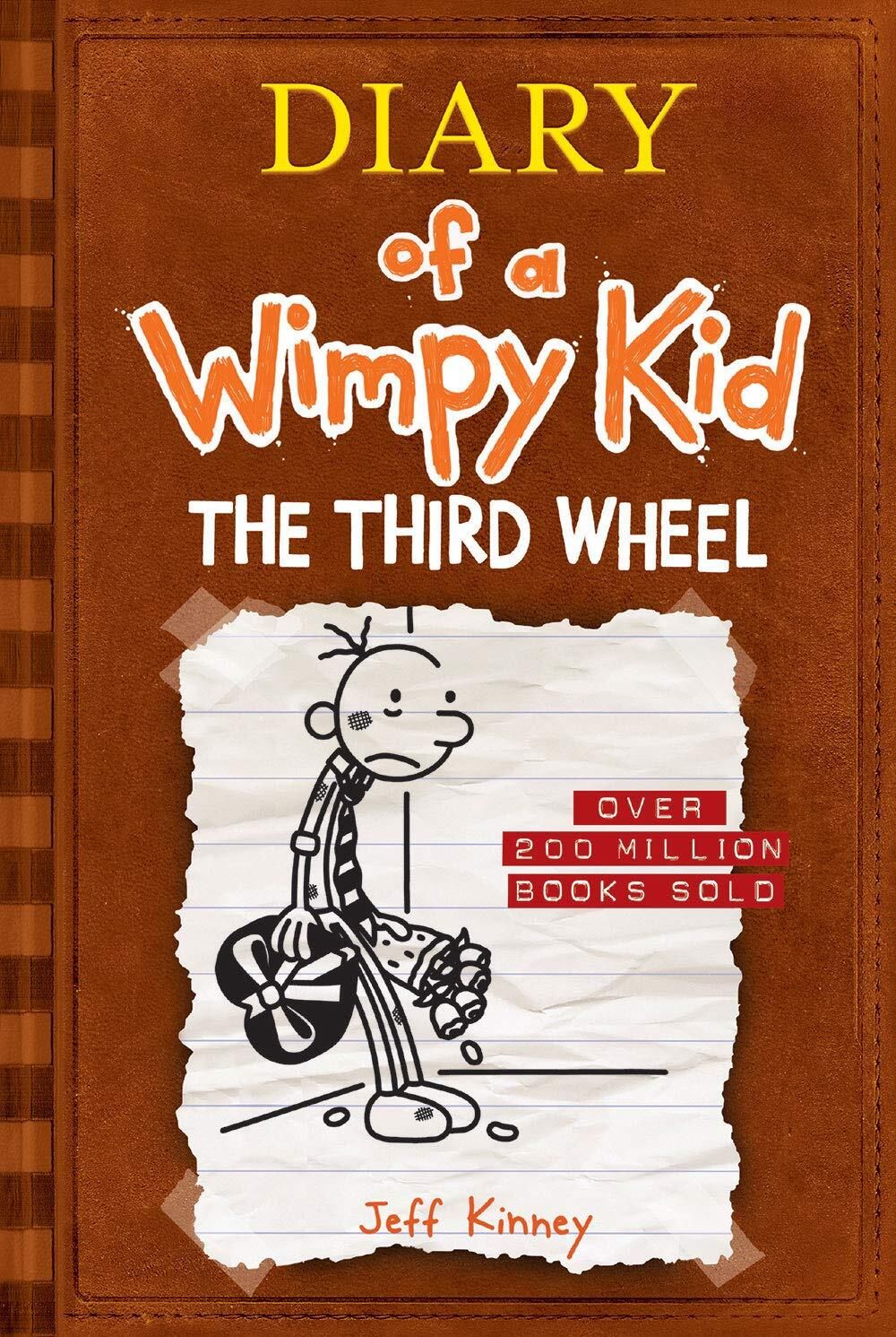 Diary of a Wimpy Kid: The Third Wheel by Jeff Kinney. 2012  Hardcover. (Ch-FIC)