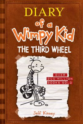 Diary of a Wimpy Kid: The Third Wheel by Jeff Kinney. 2012  Hardcover. (Ch-FIC)