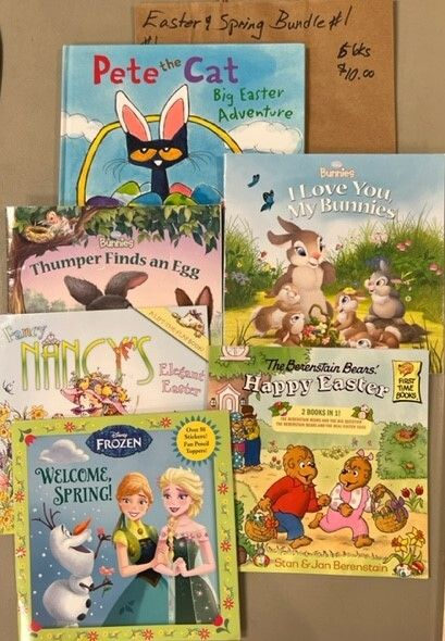Easter &amp; Spring Bundle #1  (6 Soft &amp; hardcover books) (Ch-PIC)