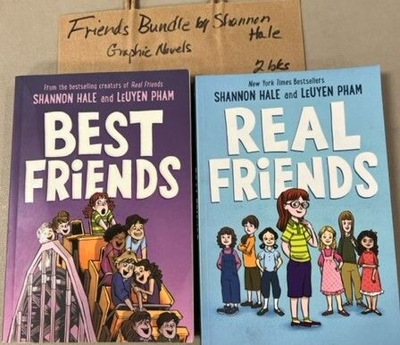 Friends Bundle by Shannon Hale. Softcover Graphic Novel (Ch-FIC)