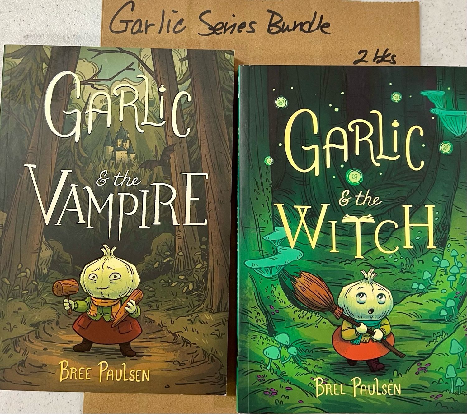 Garlic Series Bundle by Bree Paulsen. Softcover Graphic Novel Bundle (Ch-FIC)