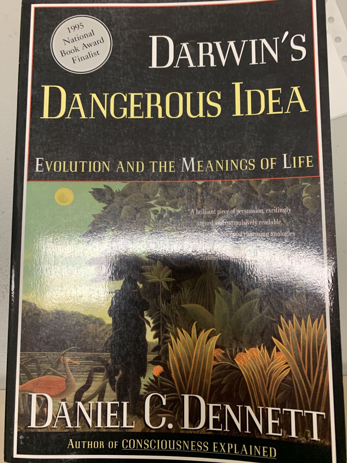 Darwin's Dangerous Idea: Evolution and the Meanings of Life by Daniel C. Dennett; 1996. Softcover.