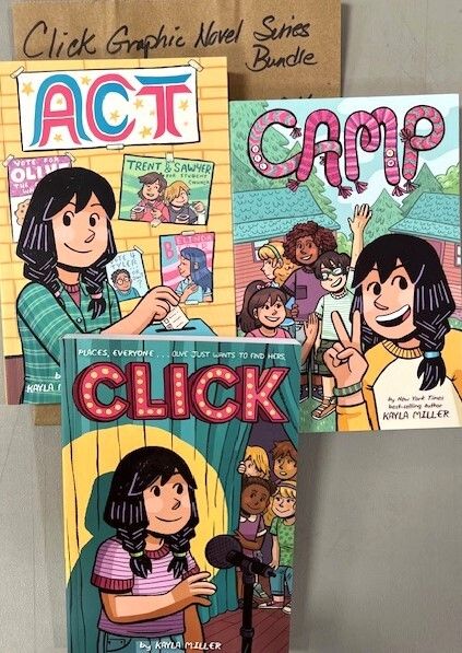 Click Graphic Novel Series Bundle by Kayla Miller. Softcover  (Ch-FIC)